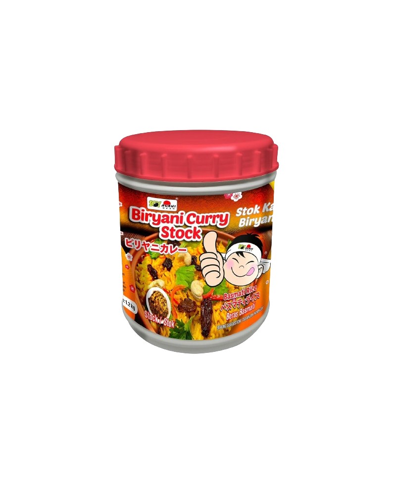 Soy Asahi Biryani Curry Stock 1.2kg