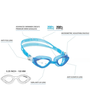 Cressi Fox Swim Goggles