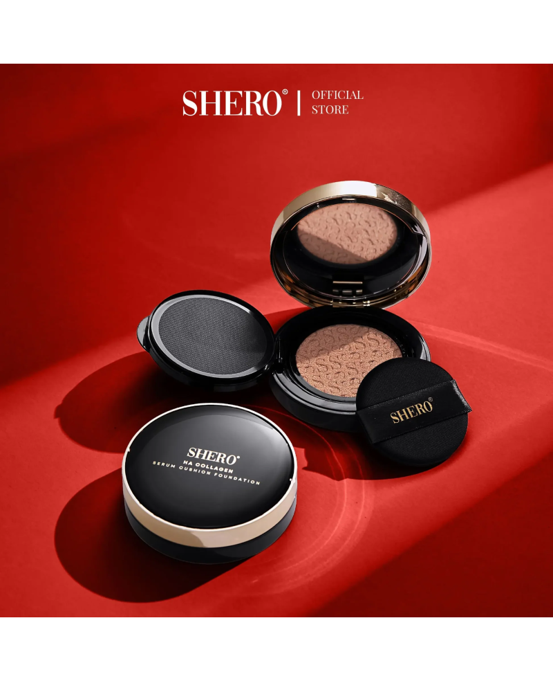 [New Arrival] SHERO HA Collagen Serum Cushion Foundation [EXP: 03/2028]