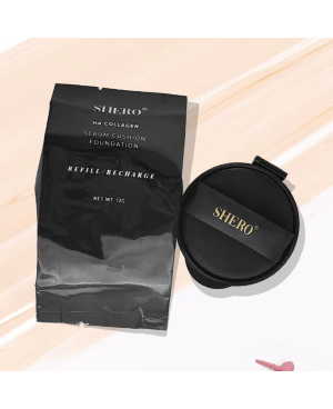 [Refill Pack] SHERO Powerstay Radiant Serum Cushion Foundation [EXP: 03/2028]