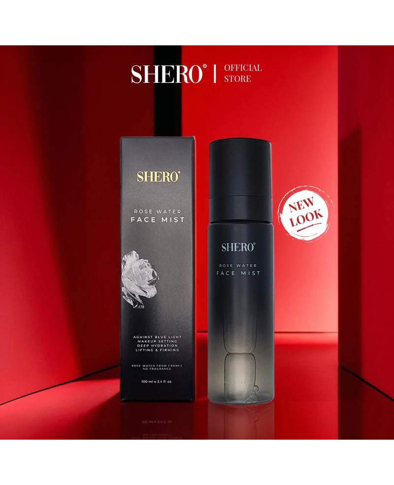 [New Packaging] SHERO Against Blue Light Rose Water Face Mist [EXP: 05/2028]