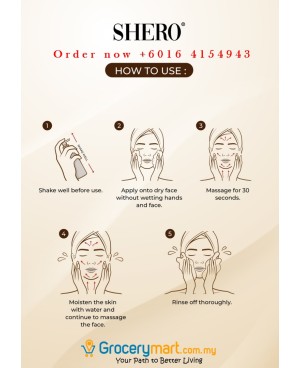 [New Arrival] SHERO Premium Bird Nest Rose Water Cleansing Oil [EXP: 06/2028]