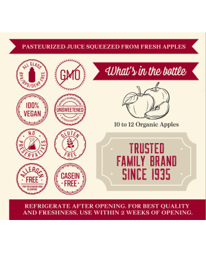 LAKEWOOD Organic PURE Apple (Gluten Free)