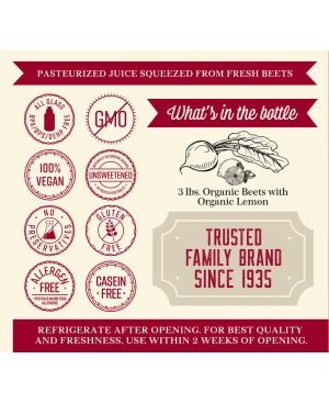 LAKEWOOD Organic PURE Beet (Gluten Free)