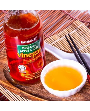 Radiant Organic Apple Cider Vinegar 750ML