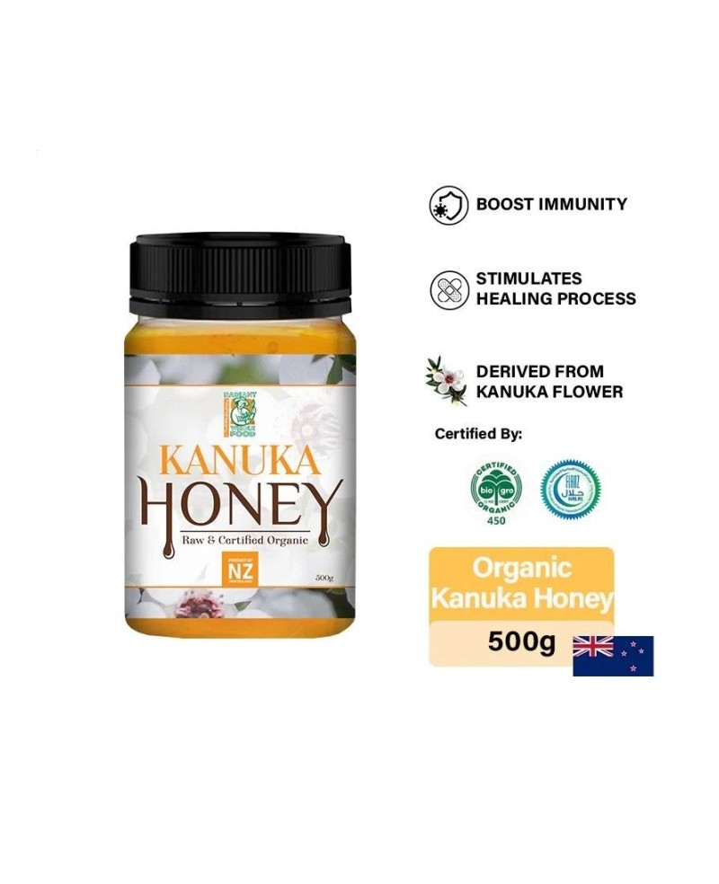 Radiant Organic Kanuka Honey Madu Asli Halal 500g