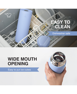 ZOJIRUSHI 0.8L S/S TWIST OPEN MUG - SU-DA80