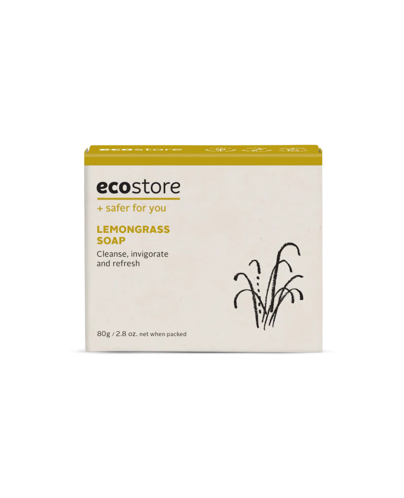 Ecostore Boxed Lemongrass Soap (Fragrance Free)
