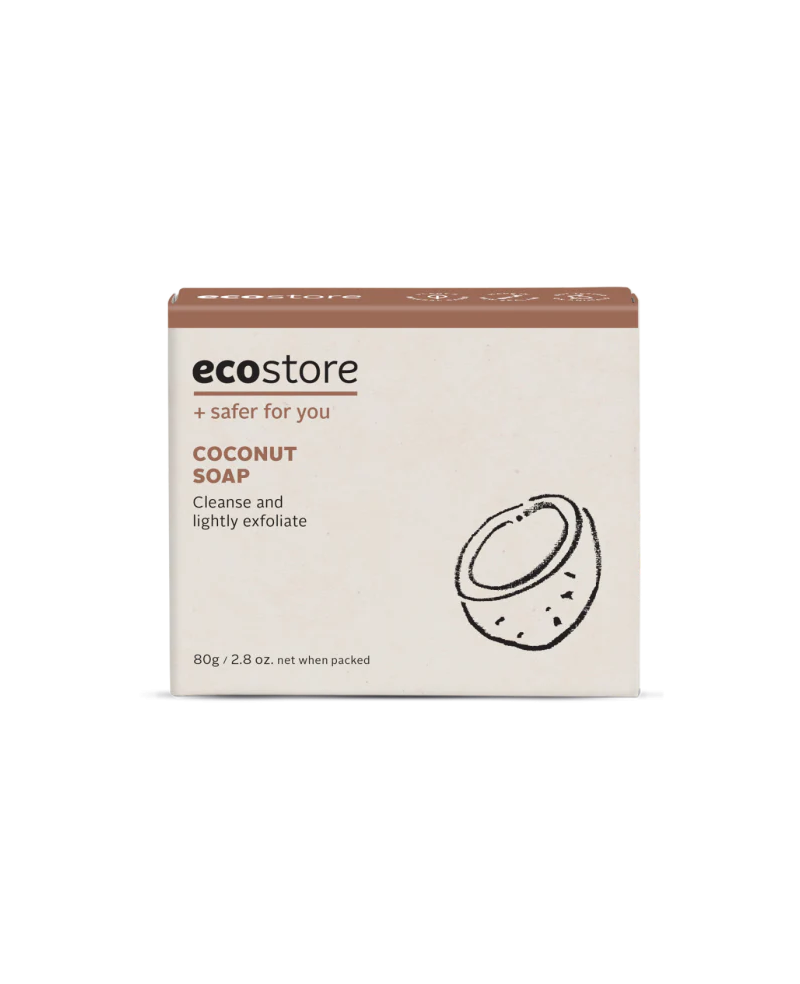 Ecostore Boxed Coconut Soap (Fragrance Free)
