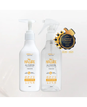 HōMUplus+ Nature All-Purpose 250ml Set with Spray Bottle