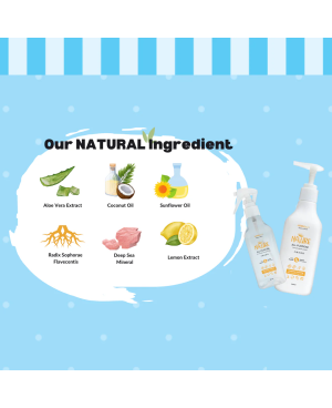 HōMUplus+ Nature All-Purpose 250ml Set with Spray Bottle