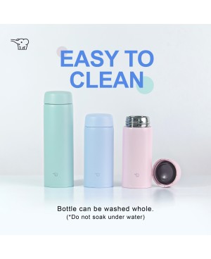 ZOJIRUSHI 0.35L S/S TWIST OPEN MUG BASIC SERIES - SU-CA-35