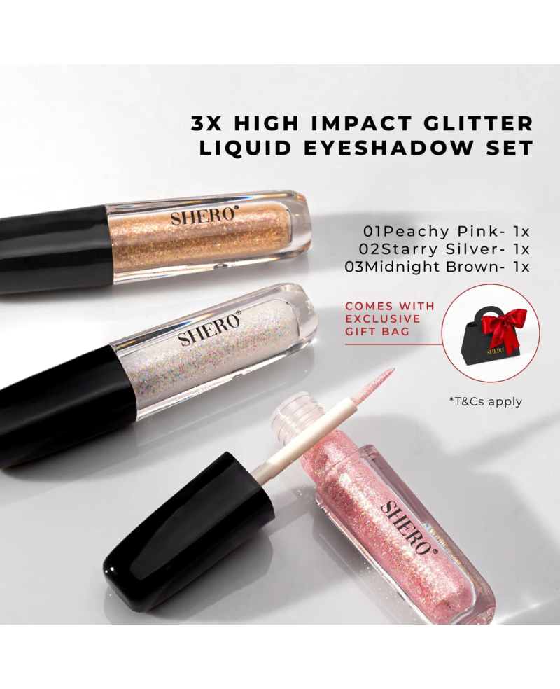 SHERO High Impact Glitter Liquid Eyeshadow [EXP: 12/2028]