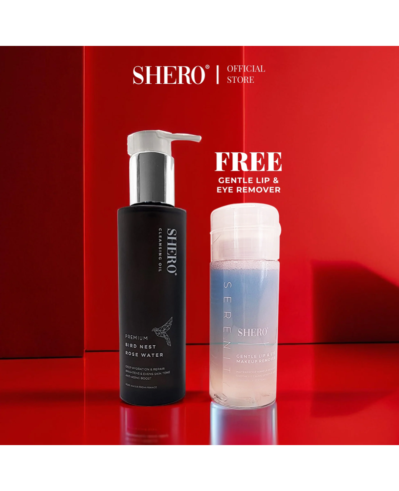 [New Arrival] SHERO Premium Bird Nest Rose Water Cleansing Oil [EXP: 06/2028]