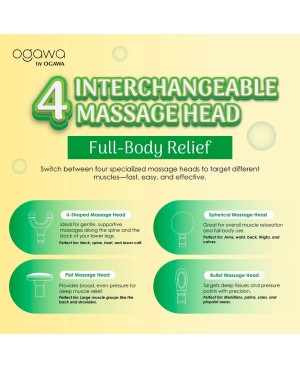 [New Arrival 2025] Ogawa Curve EaseX Massage Gun