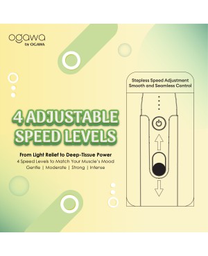 [New Arrival 2025] Ogawa Curve EaseX Massage Gun