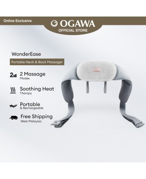 [New Arrival 2025] Ogawa by Ogawa WonderEaseX Portable Neck & Back Massager