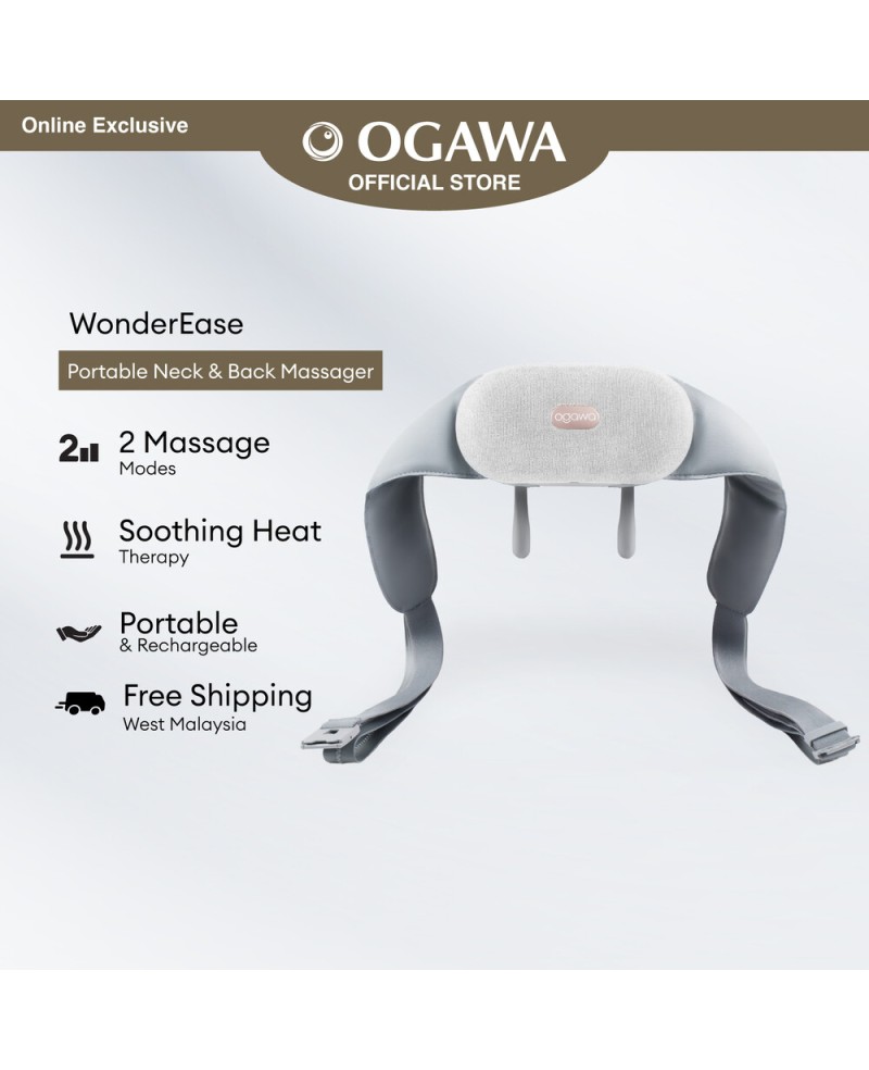 [New Arrival 2025] Ogawa by Ogawa WonderEaseX Portable Neck & Back Massager