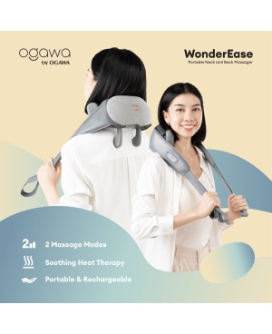 [New Arrival 2025] Ogawa by Ogawa WonderEaseX Portable Neck & Back Massager