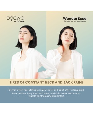 [New Arrival 2025] Ogawa by Ogawa WonderEaseX Portable Neck & Back Massager