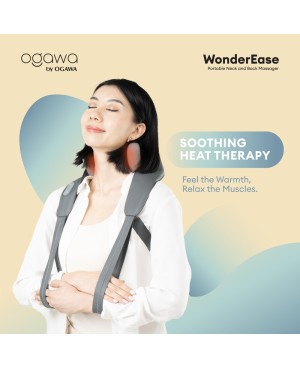 [New Arrival 2025] Ogawa by Ogawa WonderEaseX Portable Neck & Back Massager