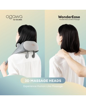 [New Arrival 2025] Ogawa by Ogawa WonderEaseX Portable Neck & Back Massager