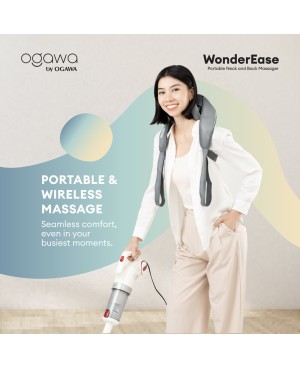 [New Arrival 2025] Ogawa by Ogawa WonderEaseX Portable Neck & Back Massager