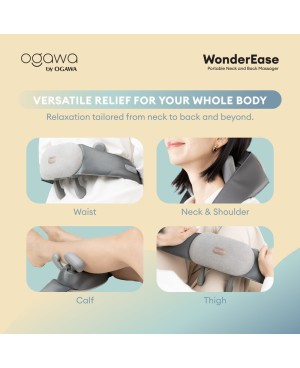 [New Arrival 2025] Ogawa by Ogawa WonderEaseX Portable Neck & Back Massager