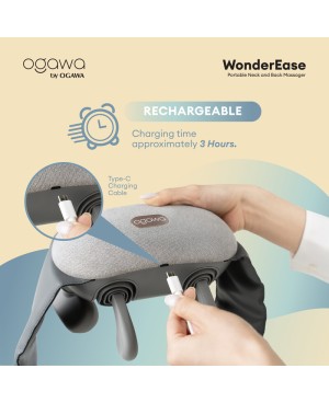 [New Arrival 2025] Ogawa by Ogawa WonderEaseX Portable Neck & Back Massager