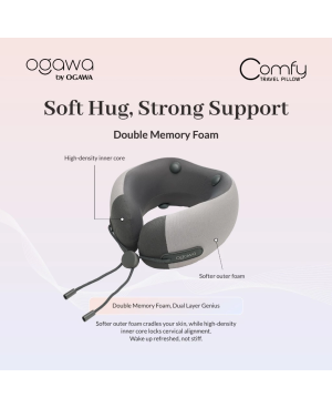 ogawa by OGAWA COMFY TRAVEL PILLOW