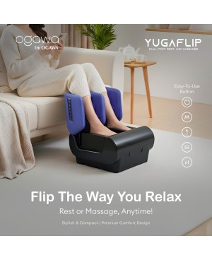 [New Arrival] Ogawa by OGAWA YugaFlip Dual Foot Rest & Massager