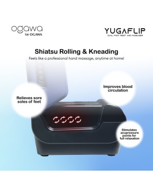 [New Arrival] Ogawa by OGAWA YugaFlip Dual Foot Rest & Massager