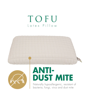 GETHA Tofu Latex Pillow