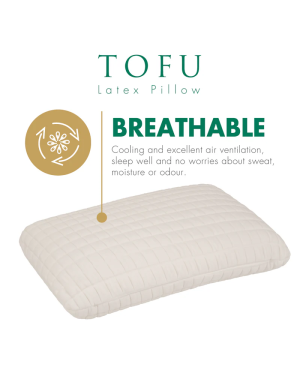 GETHA Tofu Latex Pillow