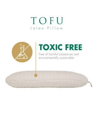 GETHA Tofu Latex Pillow
