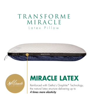 (LIMITED UNIT) Getha Transforme Miracle Latex Pillow (NEW)