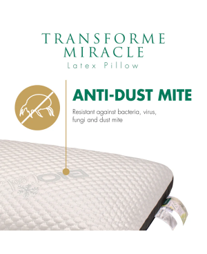 (LIMITED UNIT) Getha Transforme Miracle Latex Pillow (NEW)