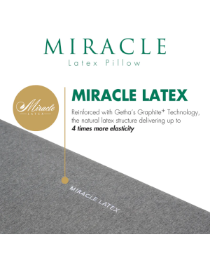 (LIMITED UNIT) Getha Miracle Latex Pillow (NEW)