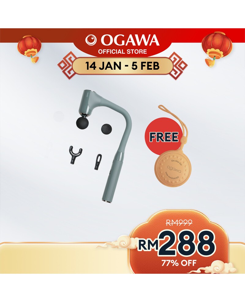 [New Arrival 2025] Ogawa Curve EaseX Massage Gun