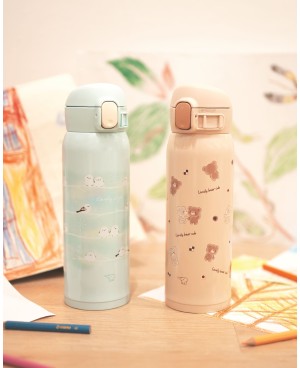 ZOJIRUSHI 0.48L S/S ONE TOUCH MUG - SM-WJ/WN48