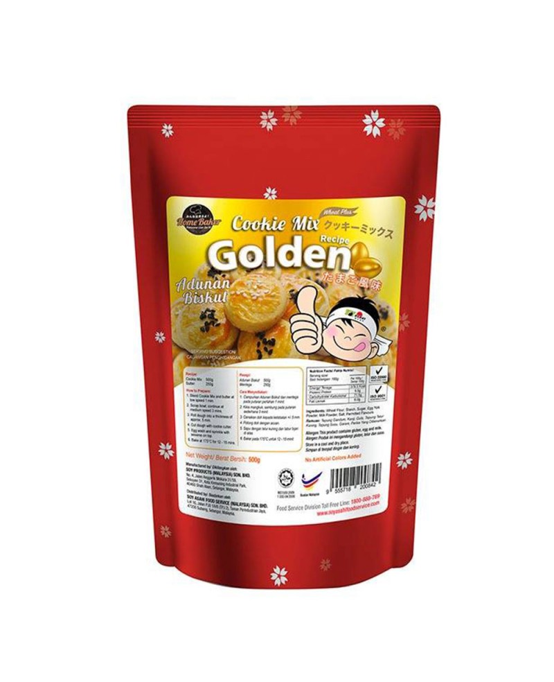 Soy Asahi Cookie Mix - Golden 500g