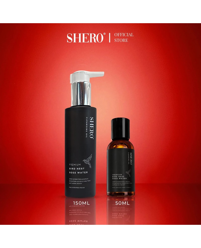 SHERO Premium Bird Nest Rose Water Cleansing Oil [EXP: 06/2028]
