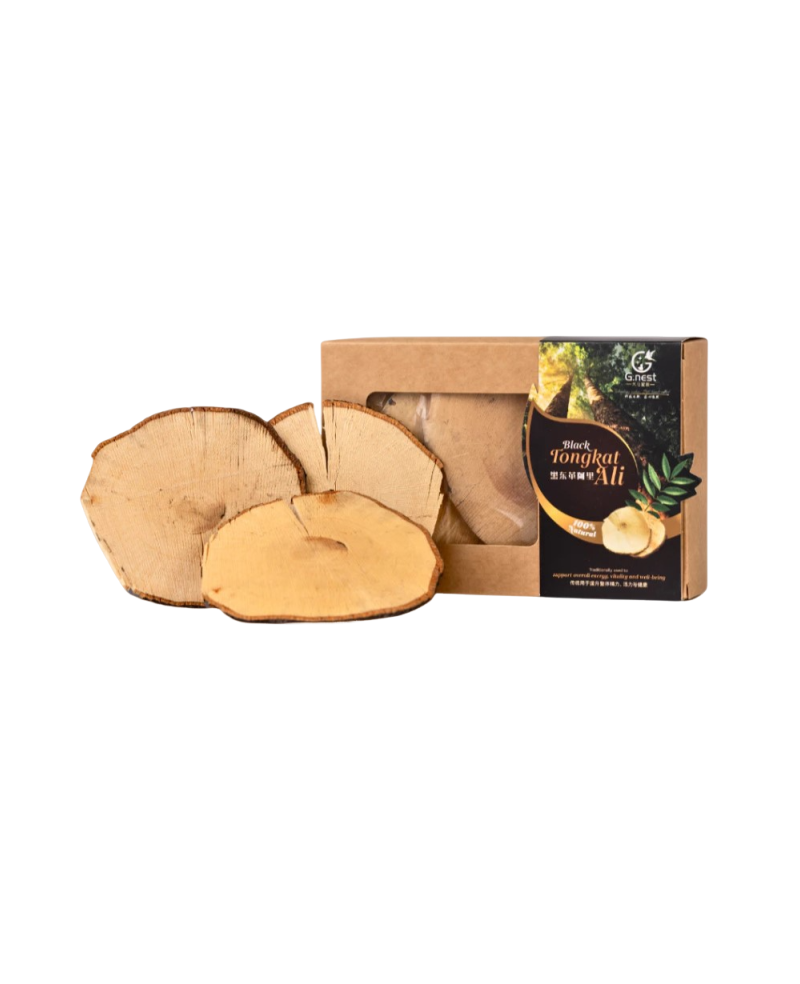 Classic Black Tongkat Ali 100g Black Tongkat Ali Root – Natural Forest Herbal, Daily Wellness