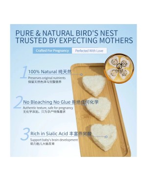 Bird's Nest Fragment & Love Shape 心形燕饼 ( 20g/ 50g/ 100g )