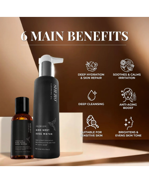 SHERO Premium Bird Nest Rose Water Cleansing Oil [EXP: 06/2028]
