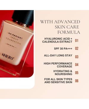 SHERO Improved Formula HA Radiant Serum Foundation [ EXP: 08/2028 ]