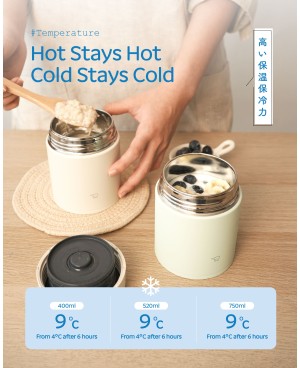 ZOJIRUSHI 0.40L S/S FOOD JAR - SW-LA-40