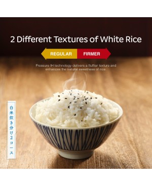 ZOJIRUSHI PRESSURE IH RICE COOKER & WARMER - NW-YAQ10/18