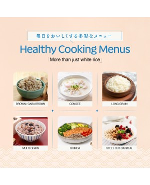 ZOJIRUSHI PRESSURE IH RICE COOKER & WARMER - NW-YAQ10/18