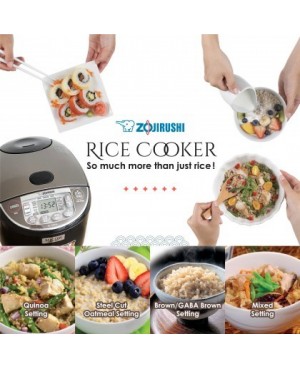 ZOJIRUSHI 1L / 1.8L MICOM RICE COOKER & WARMER - NL-GAQ10/ 18
